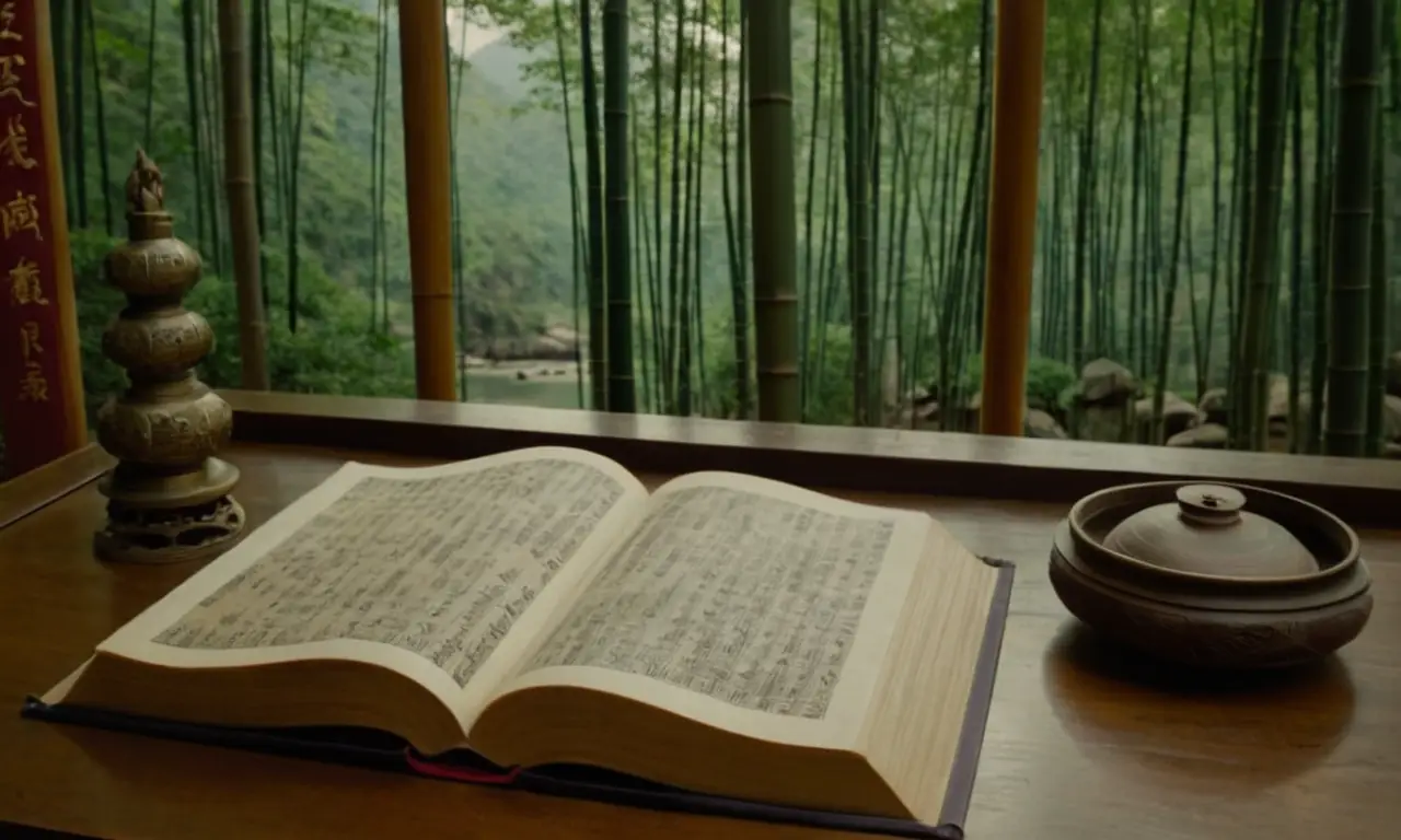 Un maestro taoísta contempla la belleza del universo