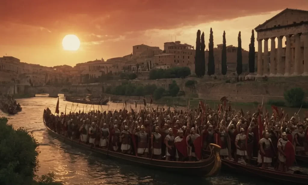 La conquista romana se extiende bajo un cielo estrellado