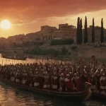 La conquista romana se extiende bajo un cielo estrellado