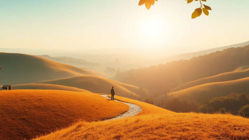 Paz y legado en una imagen serena