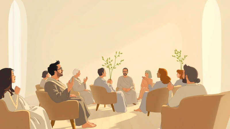 Armonía serena y contemplación en un espacio cálido