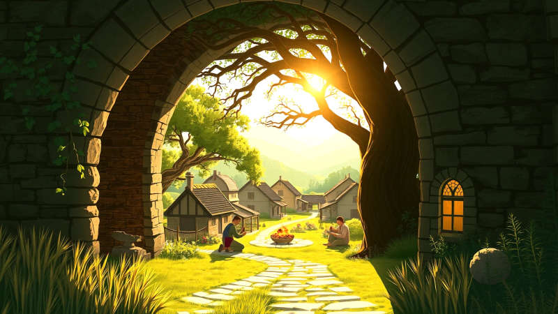 Paz y tradición en un valle sereno