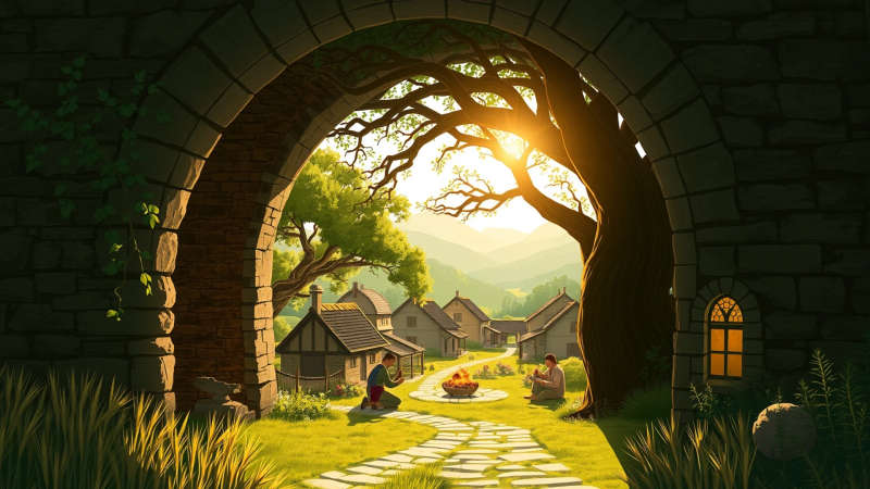 Paz y tradición en un valle sereno