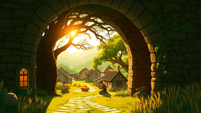 Paz y tradición en un valle sereno