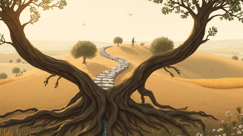 Paz ancestral en un paisaje colaborativo