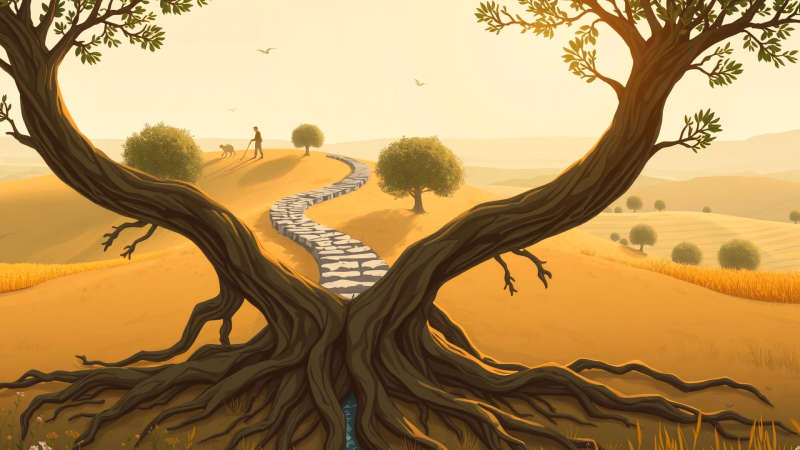 Paz ancestral en un paisaje colaborativo