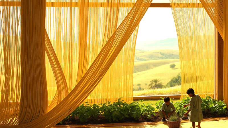 Armonía serena y colaborativa en la naturaleza