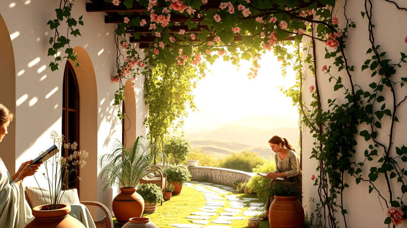 Paz y sabiduría en un hogar tranquilo