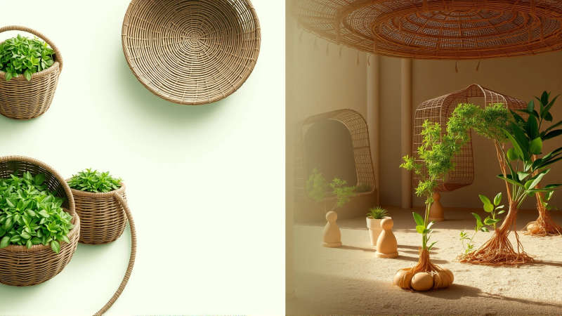 Paz orgánica y armonía natural se evocan