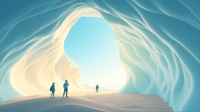 Tranquilidad glacial