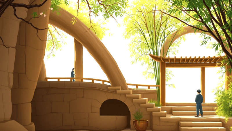 Naturaleza y arte en armonía perfecta