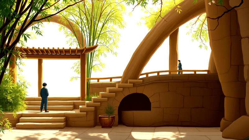 Naturaleza y arte en armonía perfecta