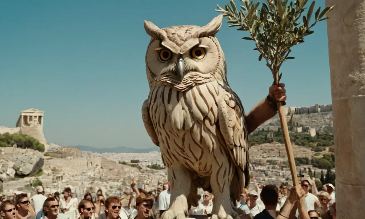 La disputa entre Atena y Poseidón por la ciudad de Atenas