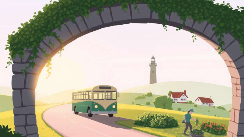 Paz y esperanza en un paisaje atemporal