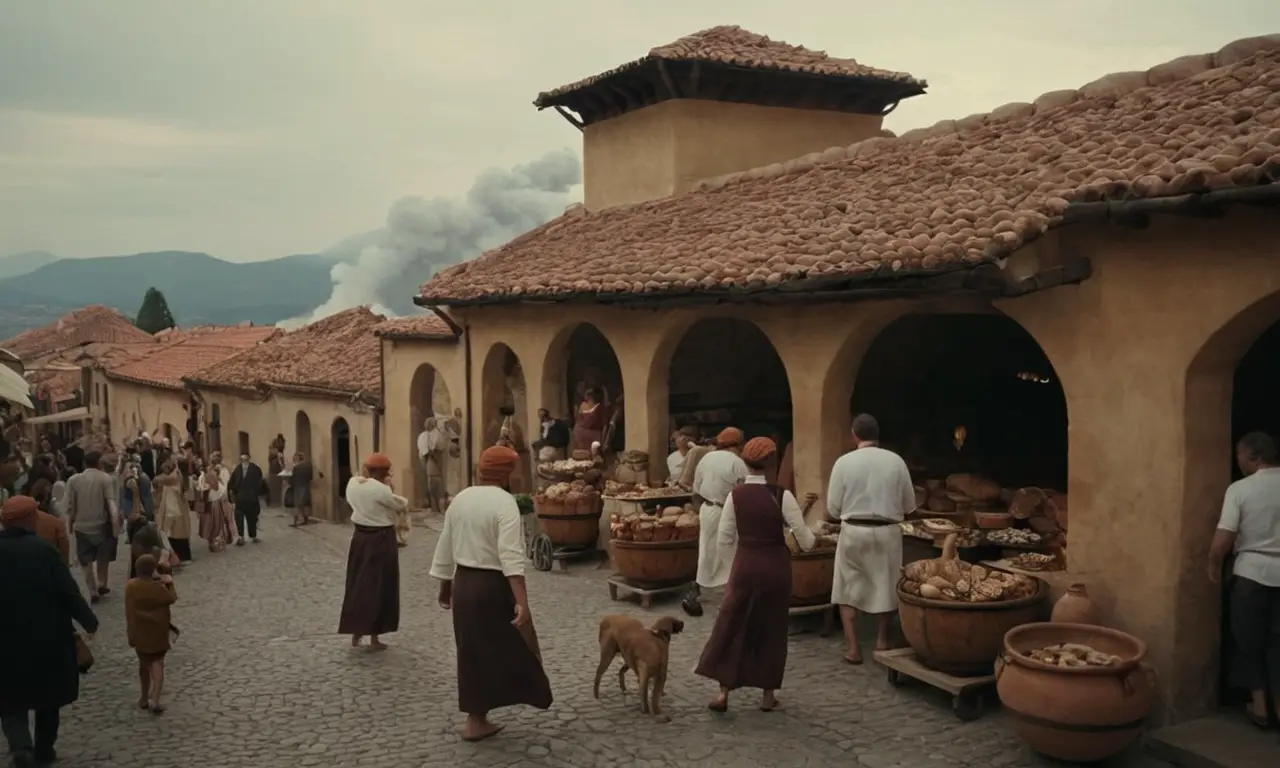 Roma antigua vibra con vida