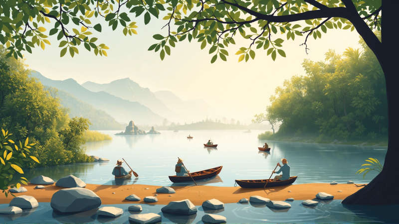 Paz natural estilizada