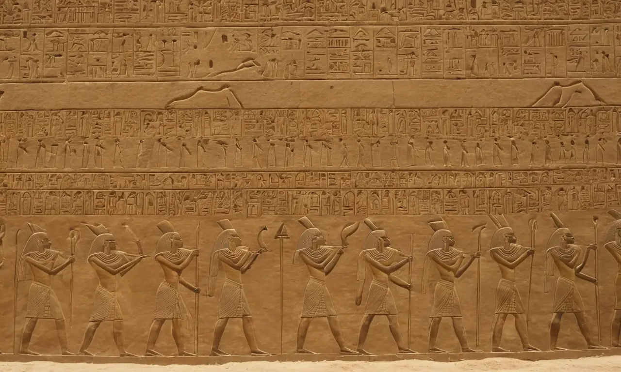 La antigua Egipto se caracteriza por sus monumentos, arte y cultura