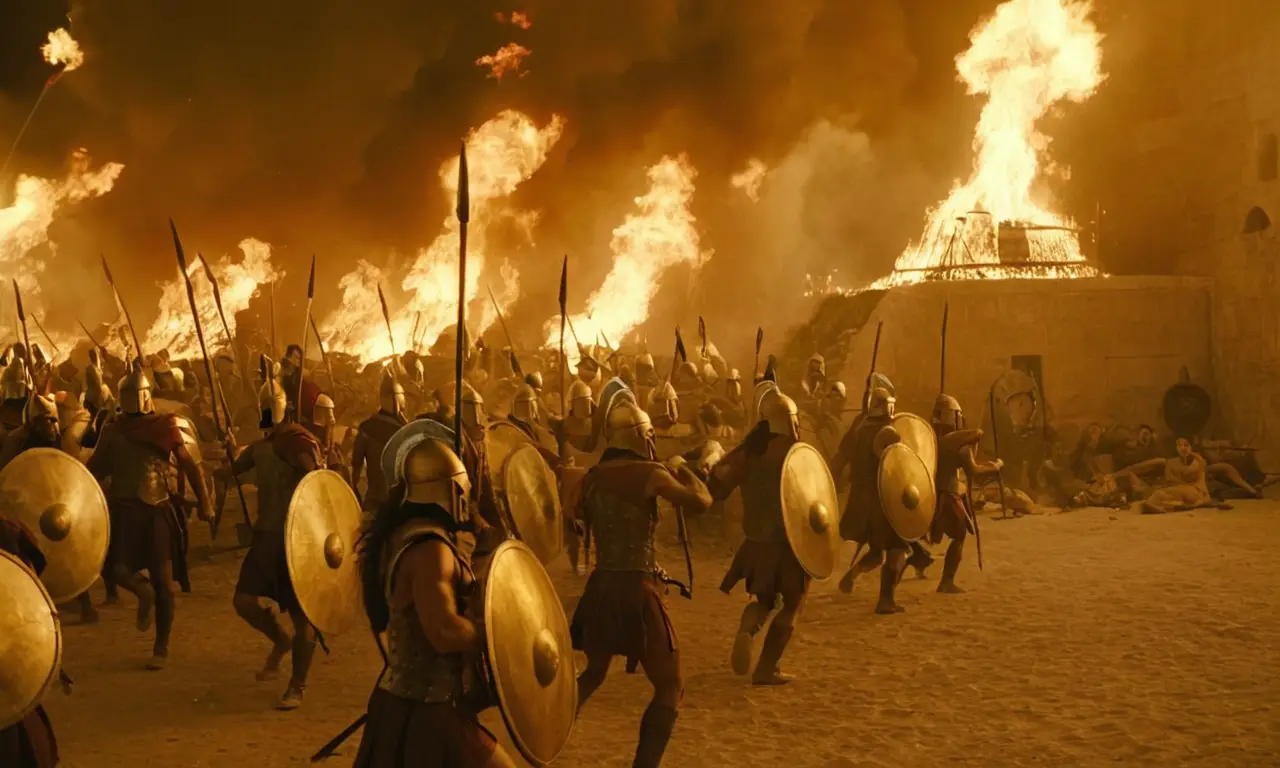 La batalla de Salamina: un caos épico