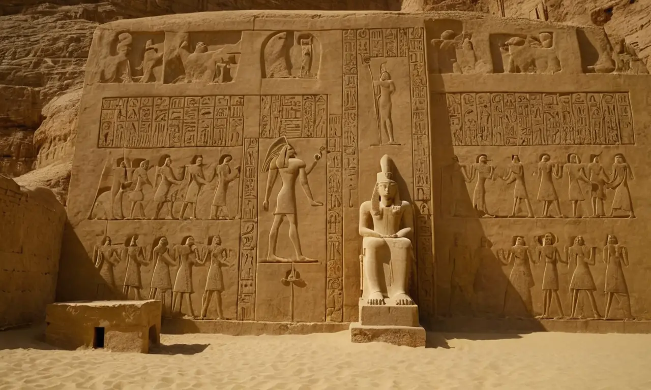 Un antiguo misterio egipcio se revela bajo la luz tenue