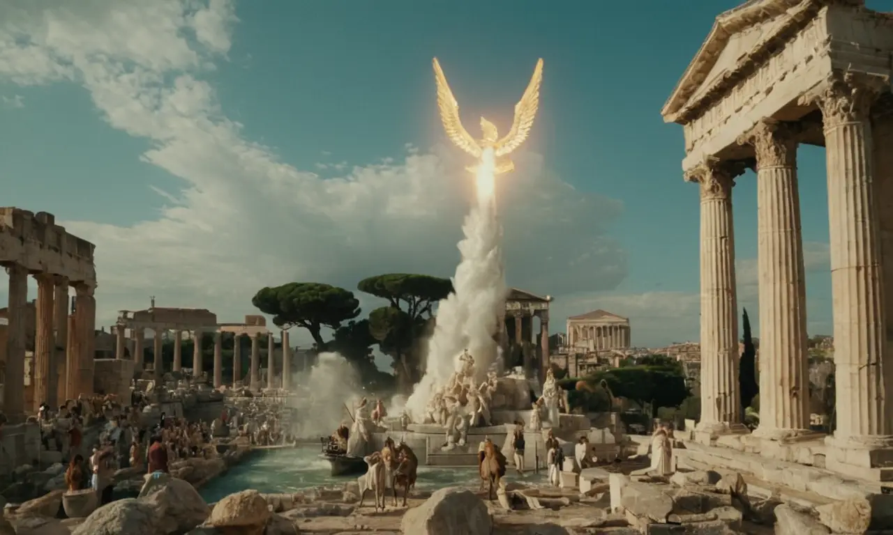 Dioses griegos y romanos con sus símbolos