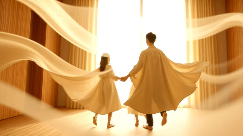 Serenidad contemplativa y armonía sutil