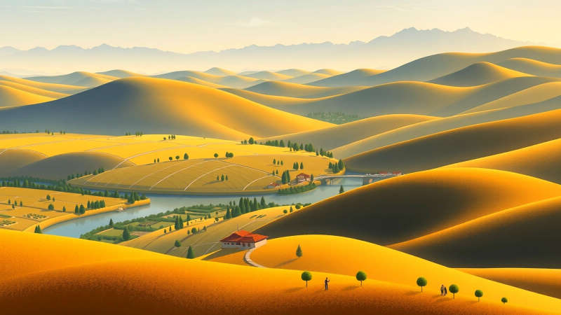 Paisaje sereno