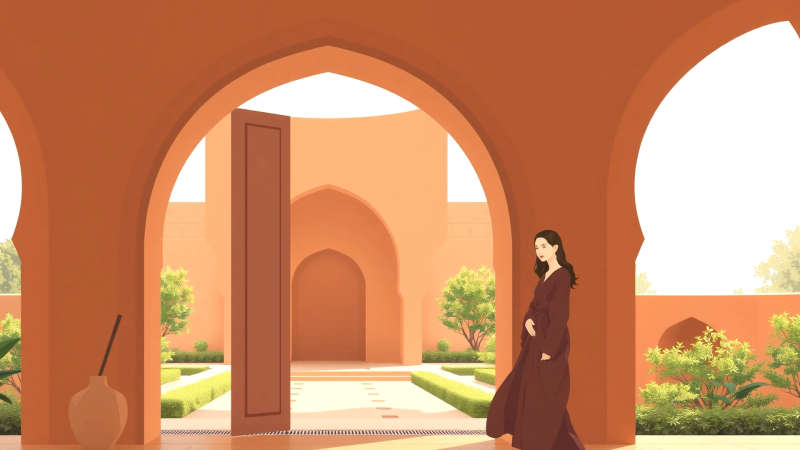 Serena armonía arquitectónica y natural