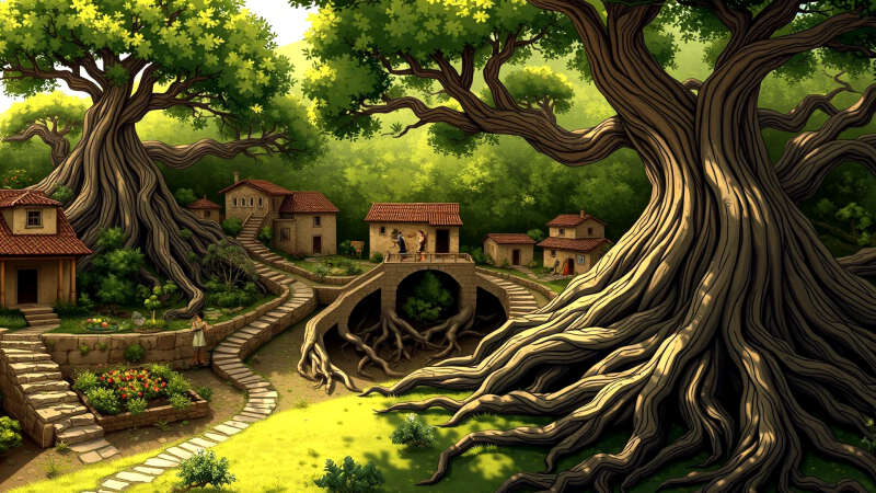 Paz y armonía en un paisaje ancestral