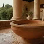 Una escena romana clásica representada en un mosaico