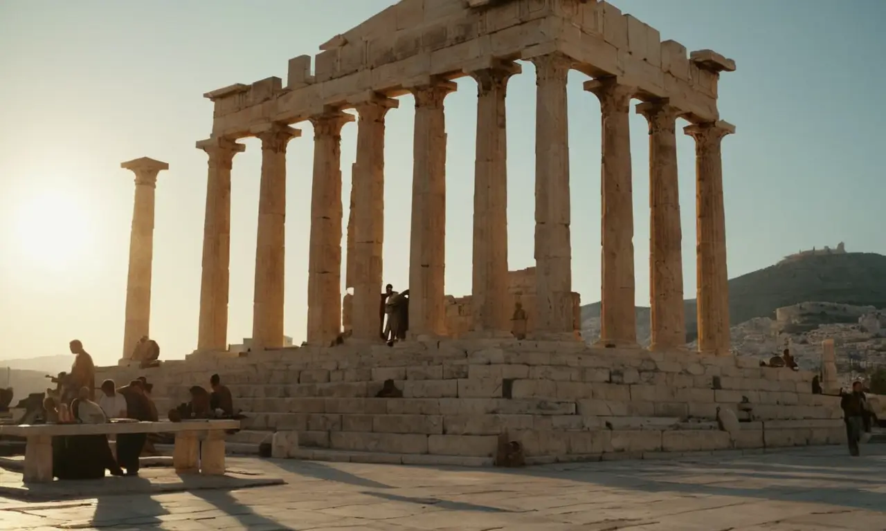 La antigua Atenas se agita entre la justicia y el caos