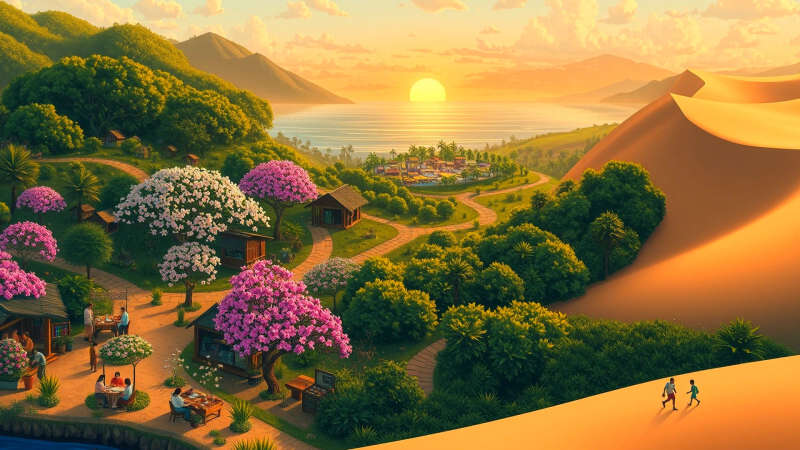 Paisaje armónico