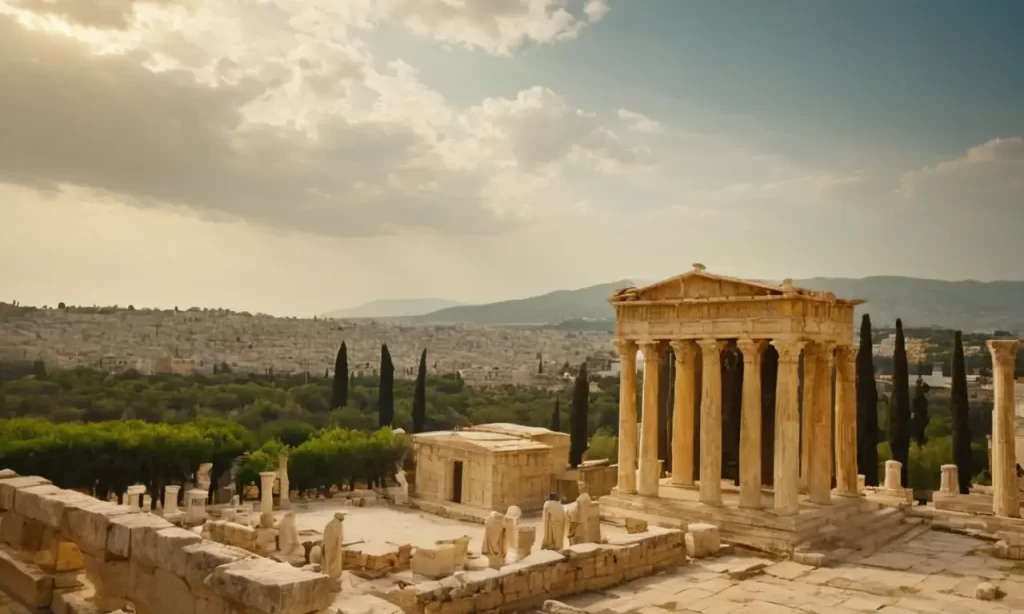Un viaje a través del tiempo en ruinas griegas