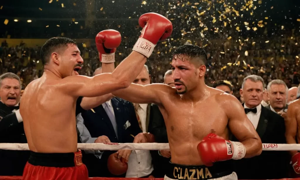 Alejandro triunfó en el ring