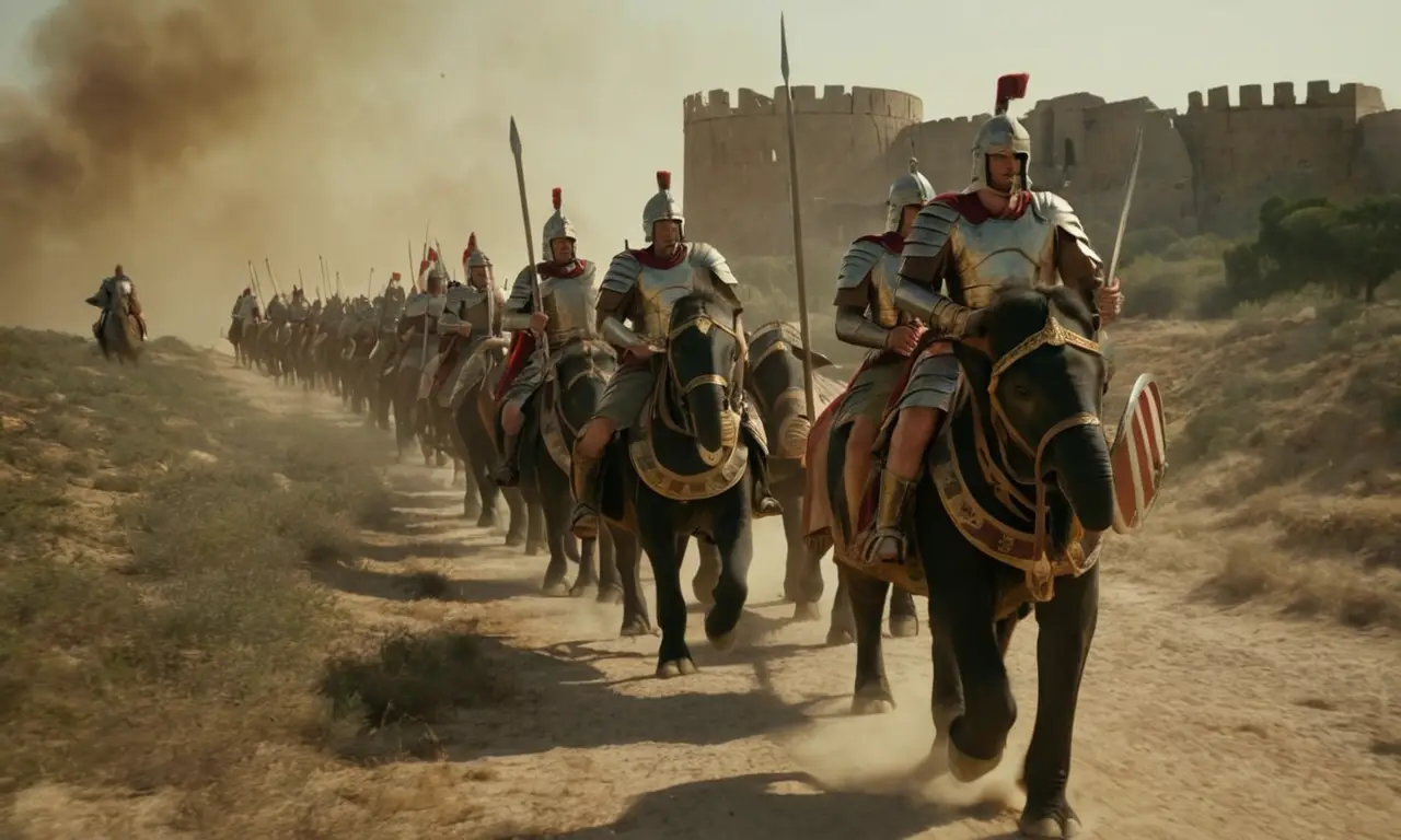 La guerra entre romanos y cartagineses se libraba con furia