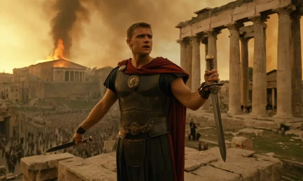 Roma se consume en el caos y la tragedia