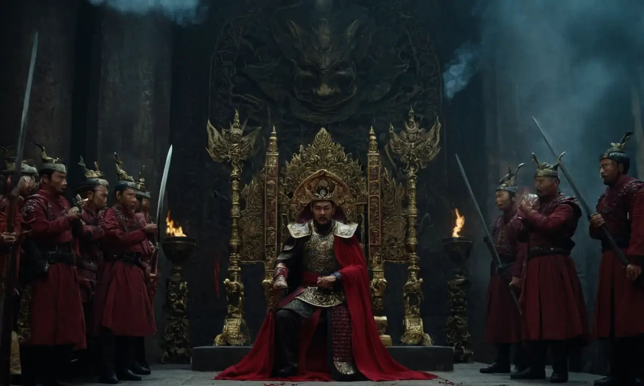 El poder y la decadencia se fusionan en una escena de horror