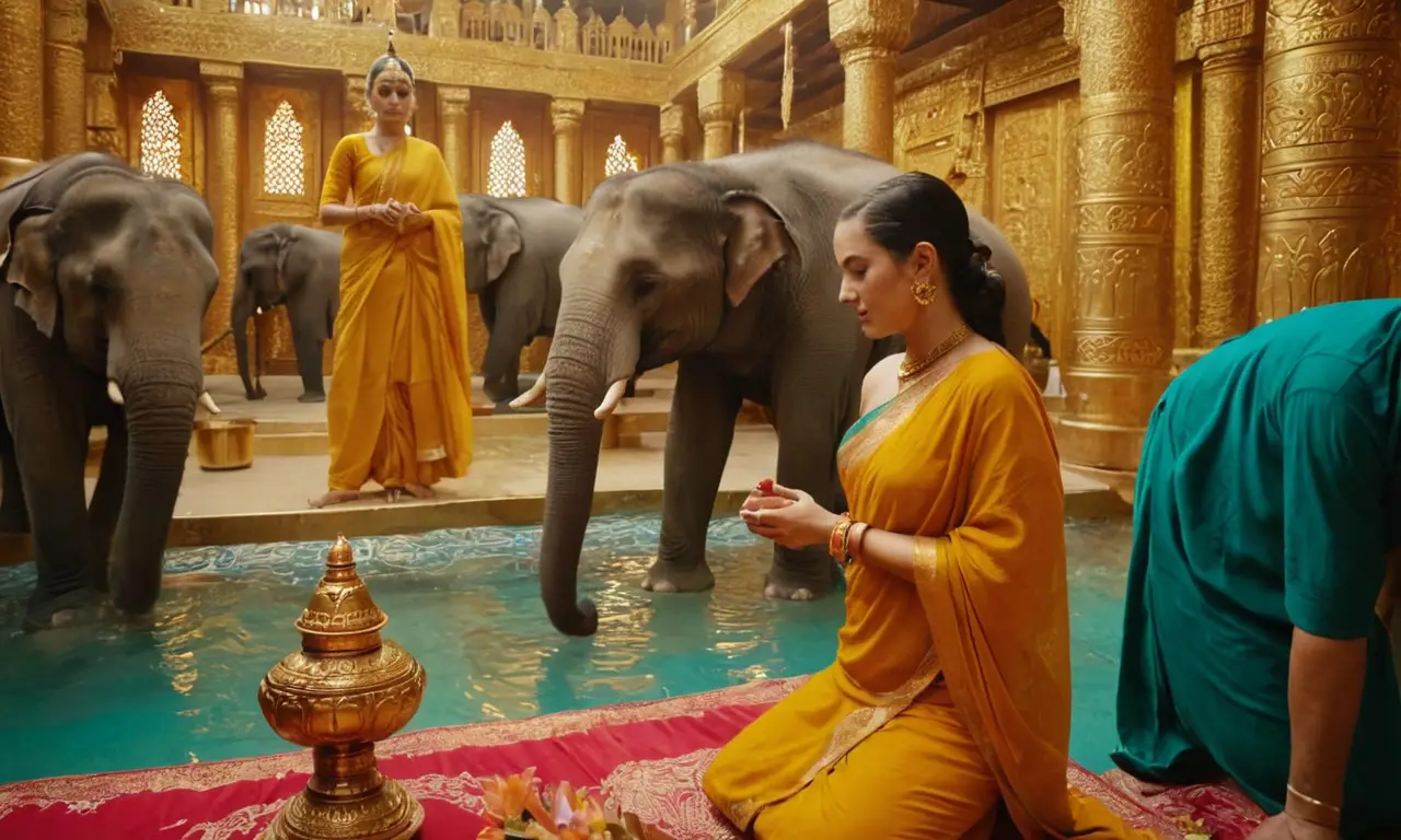 Un paraíso budista se despliega ante la vista