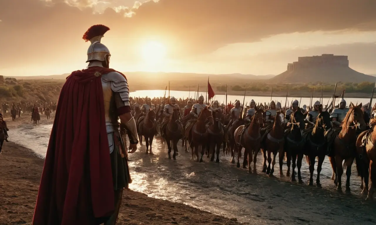 La batalla se avecinaba en el Rubicón