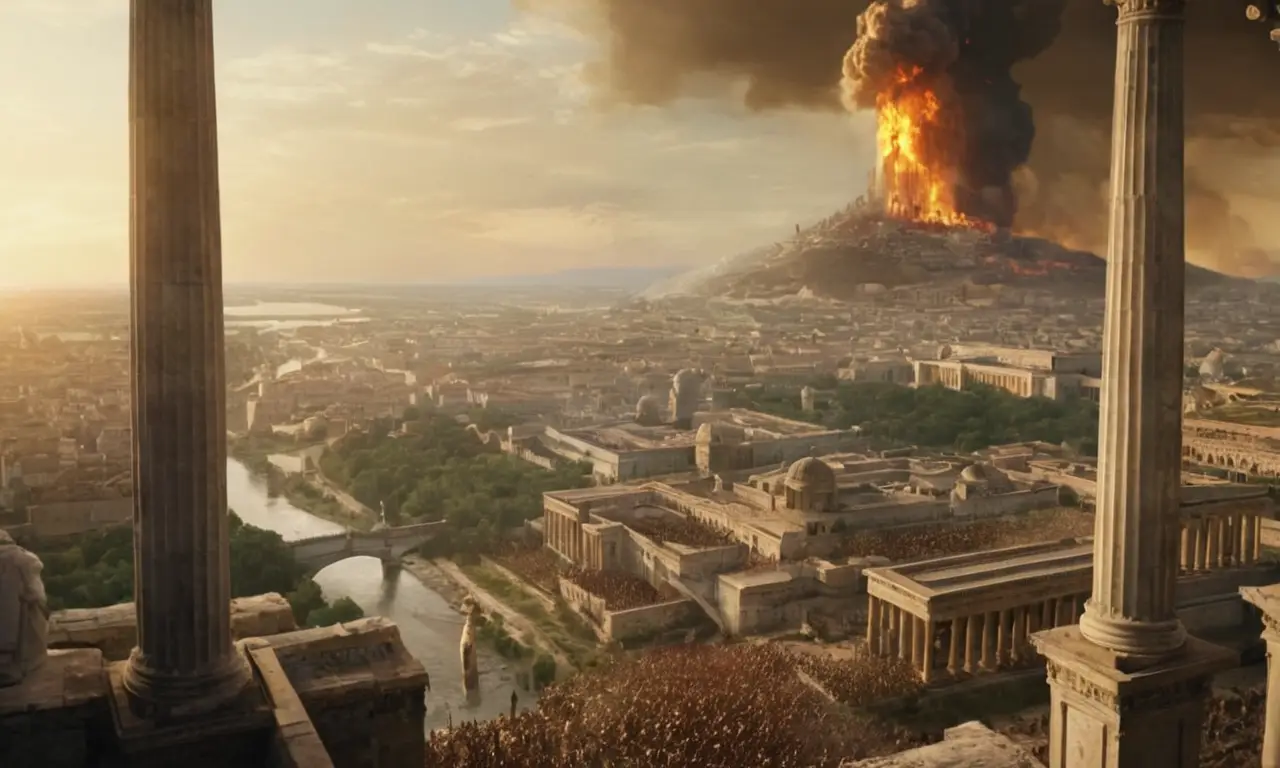 El imperio romano, en todo su esplendor y decadencia