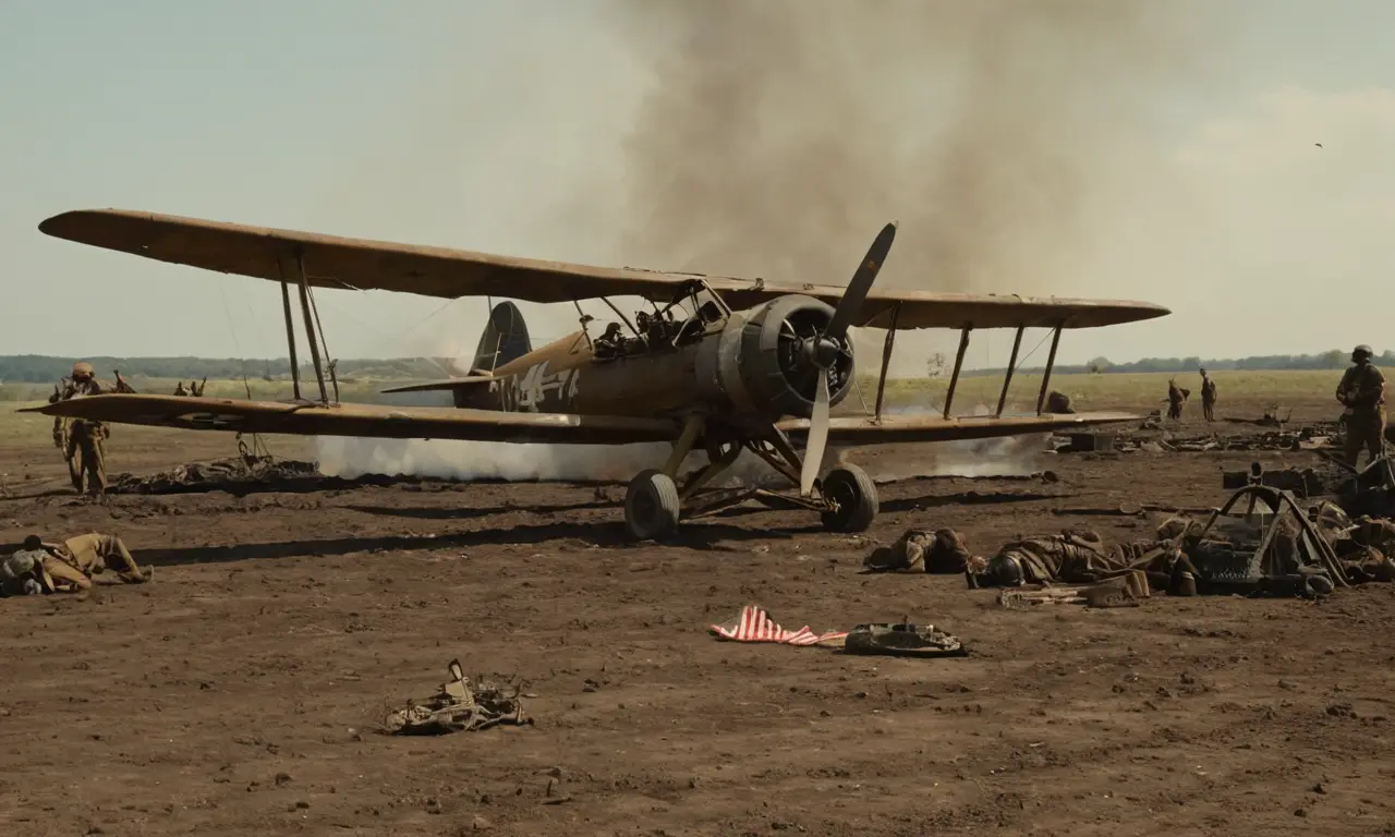 La guerra dejó su huella en cada detalle