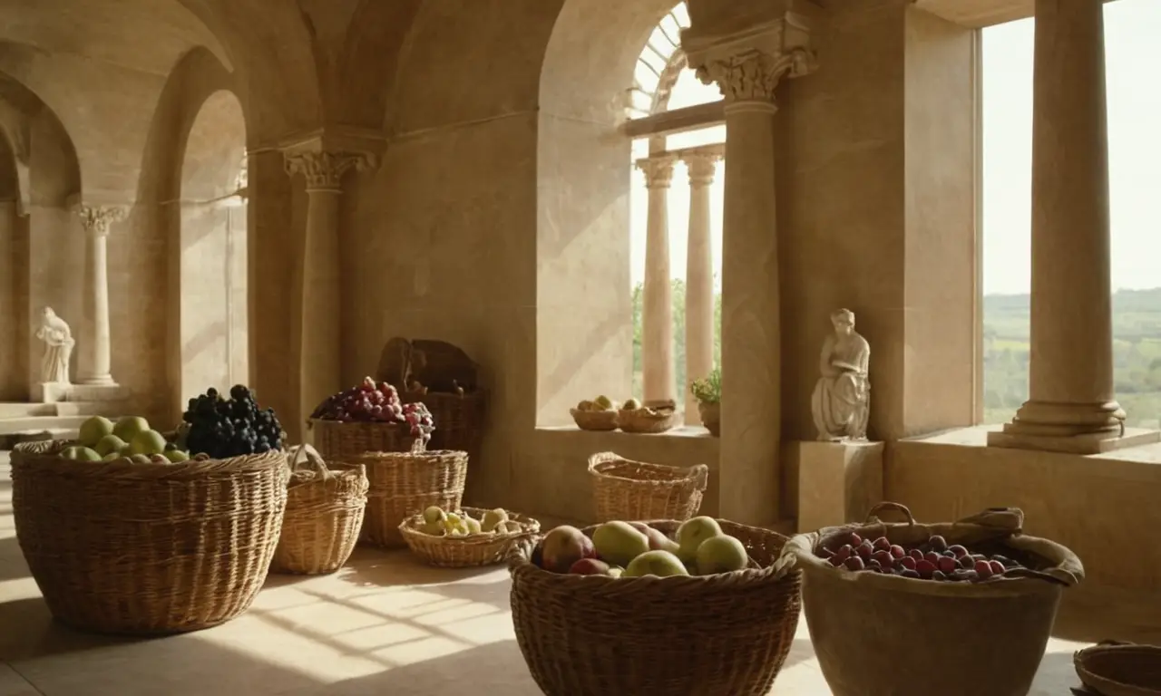 Escenas de la vida cotidiana con detalles artísticos