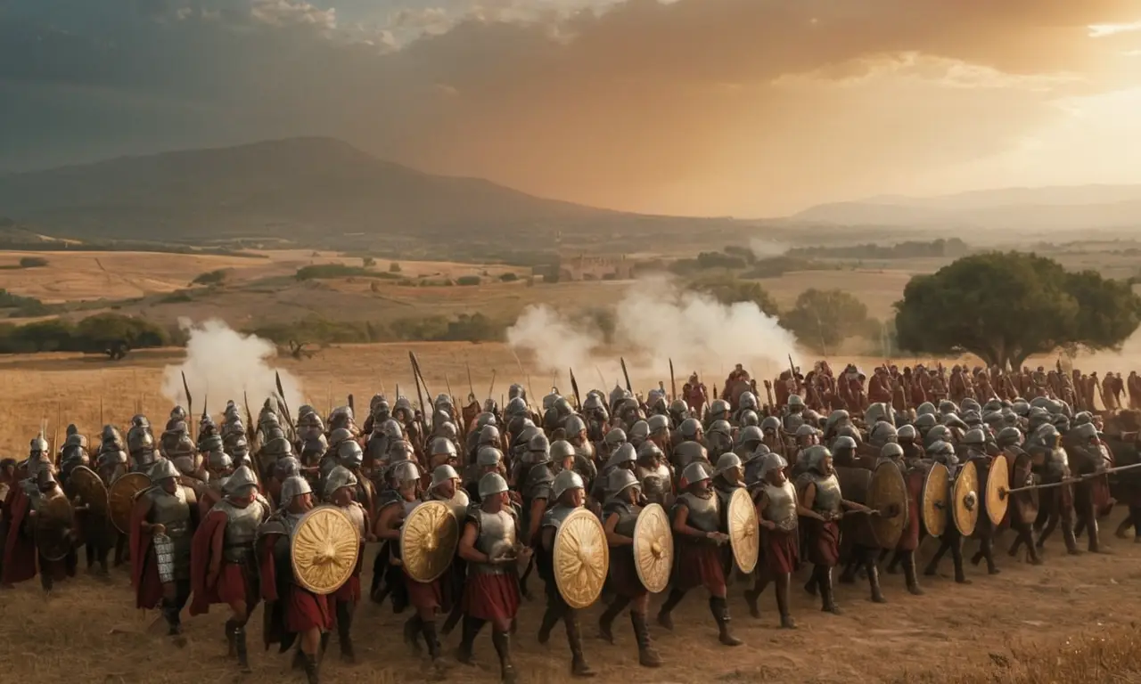 La guerra entre romanos y cartagineses se libraba bajo un cielo nocturno estrellado