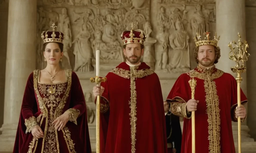 La realeza española celebra su poder y conquista