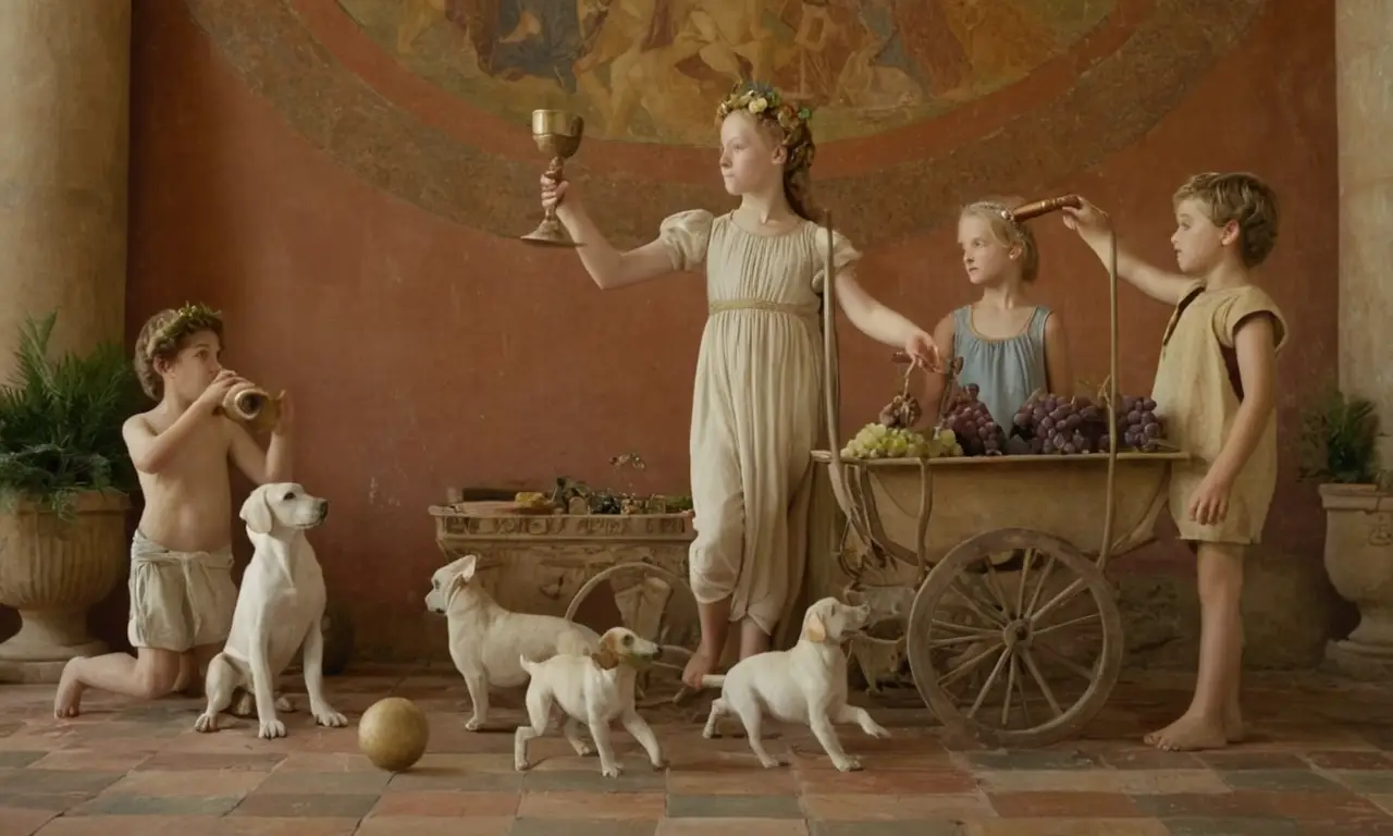 Escenas de la vida romana