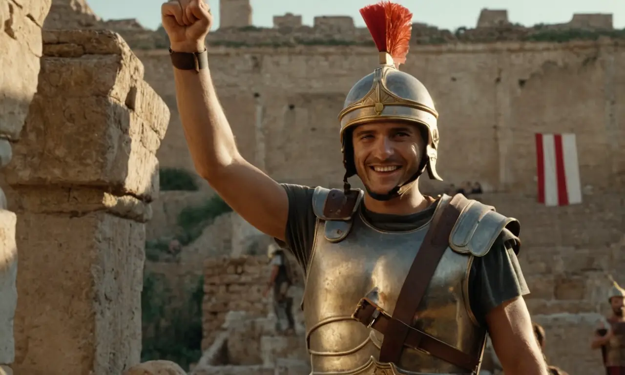 La cultura romana se fusiona con la moderna en una escena vibrante