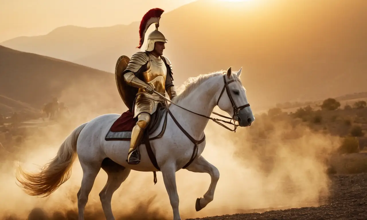 La victoria macedonia se imponía en el campo de batalla