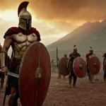 La derrota de Esparta se reflejaba en el silencio y la tristeza