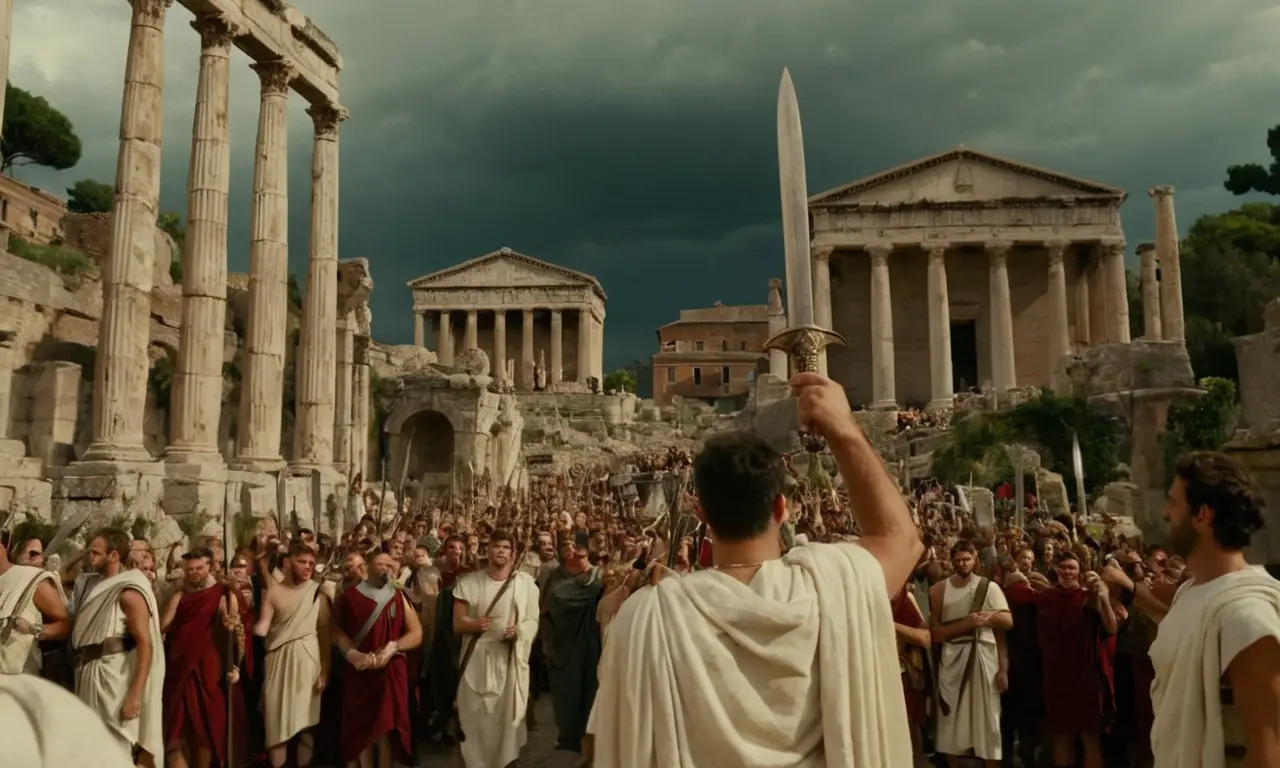 La caída del imperio romano